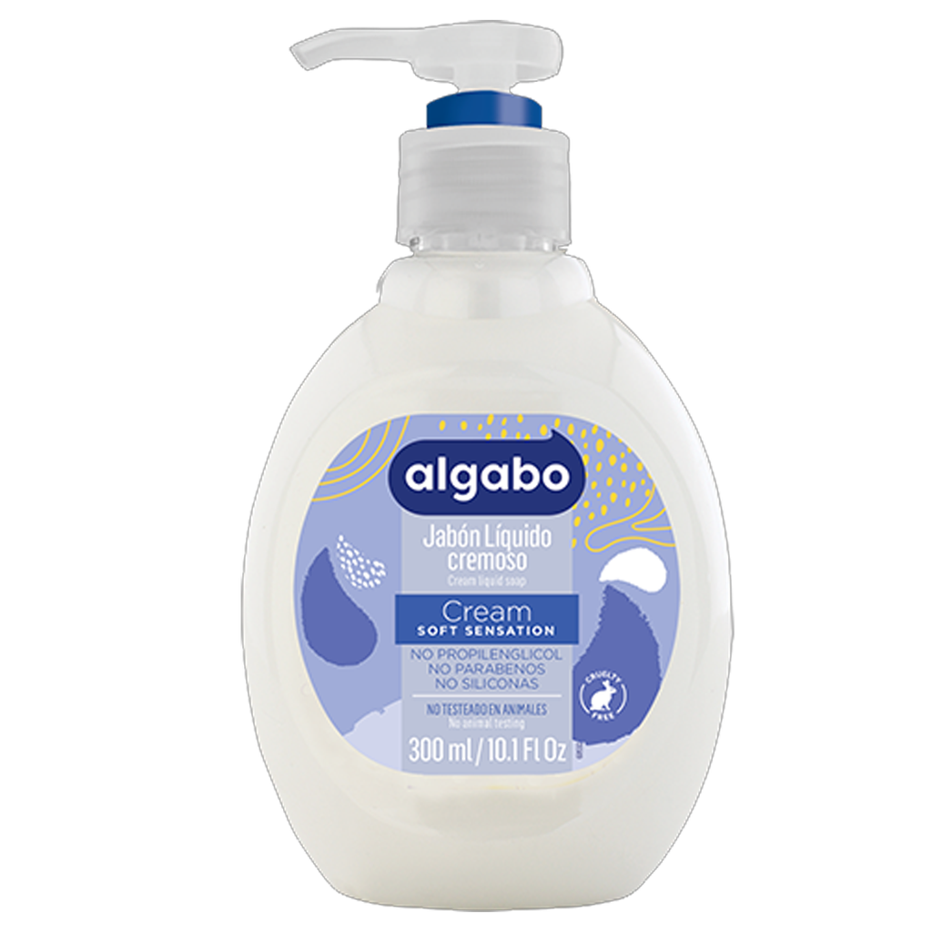 Jab¾n lÝquido cremoso c/vßlvula 300 ml. Cream AG110