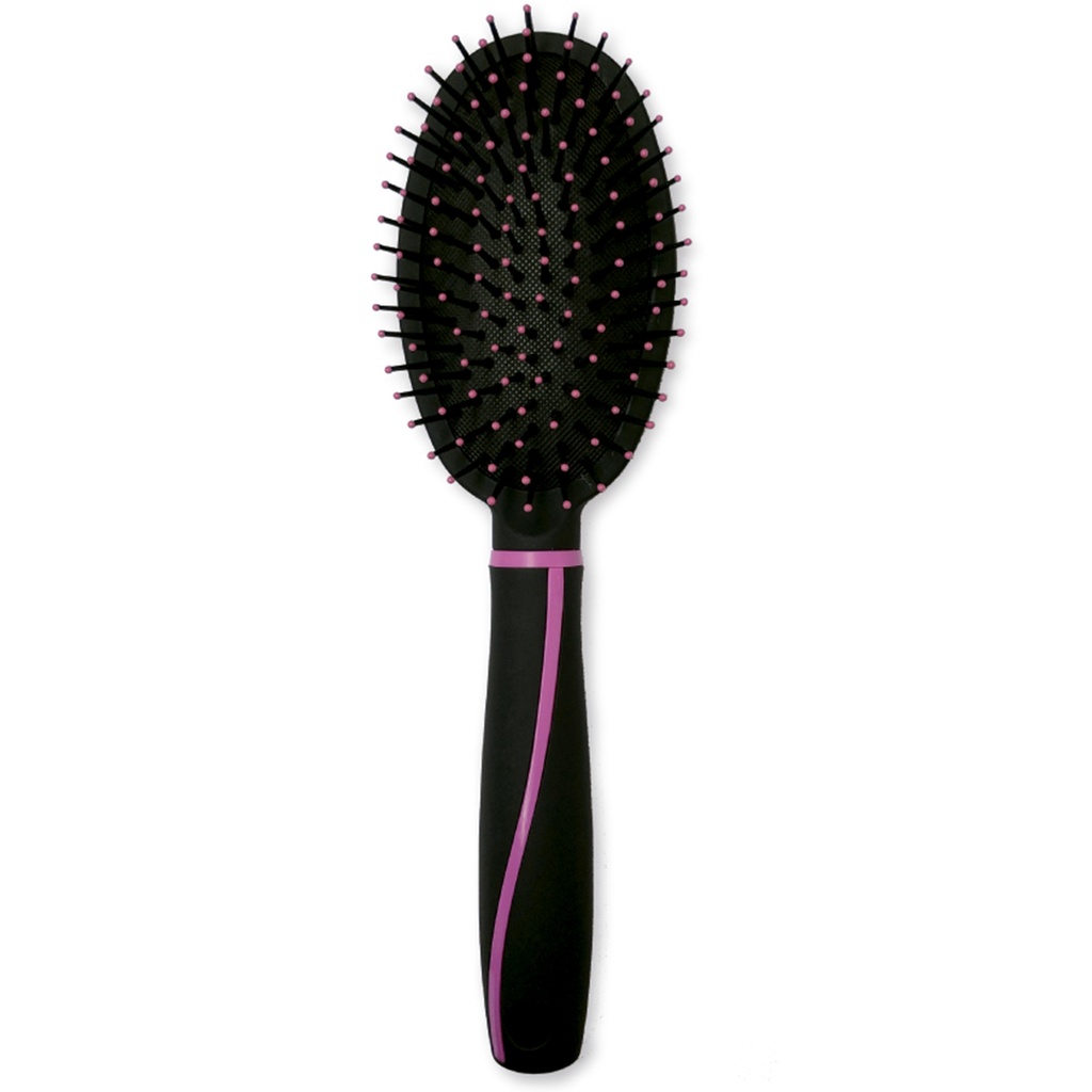 Cepillo neumático para cabello ovalado recub. goma A7501