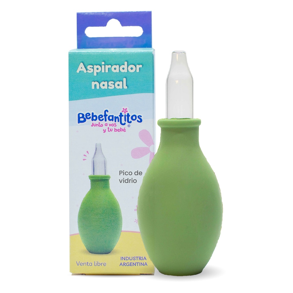 Aspirador nasal con pico de vidrio   AT281002