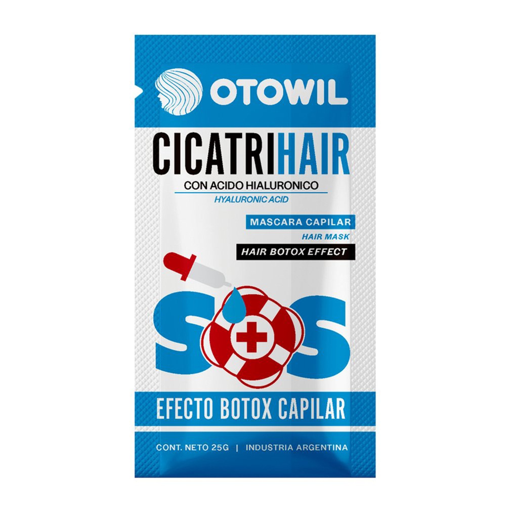 Cicatrihair -Keratina y Ácido Hialuronico | Sobre x25g | Caja x24u. OC37