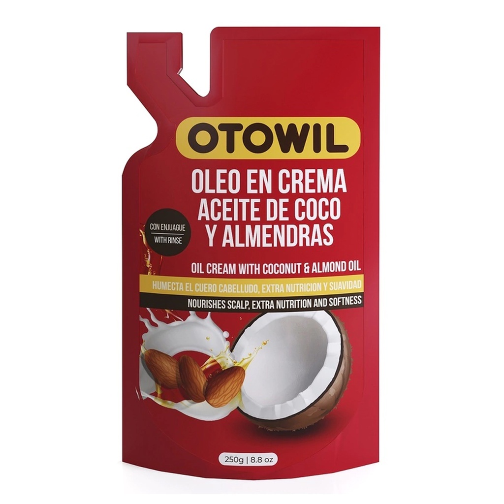 Oleo en Crema Aceite de Coco y Almendras | Doypack x 250grs.   OC193