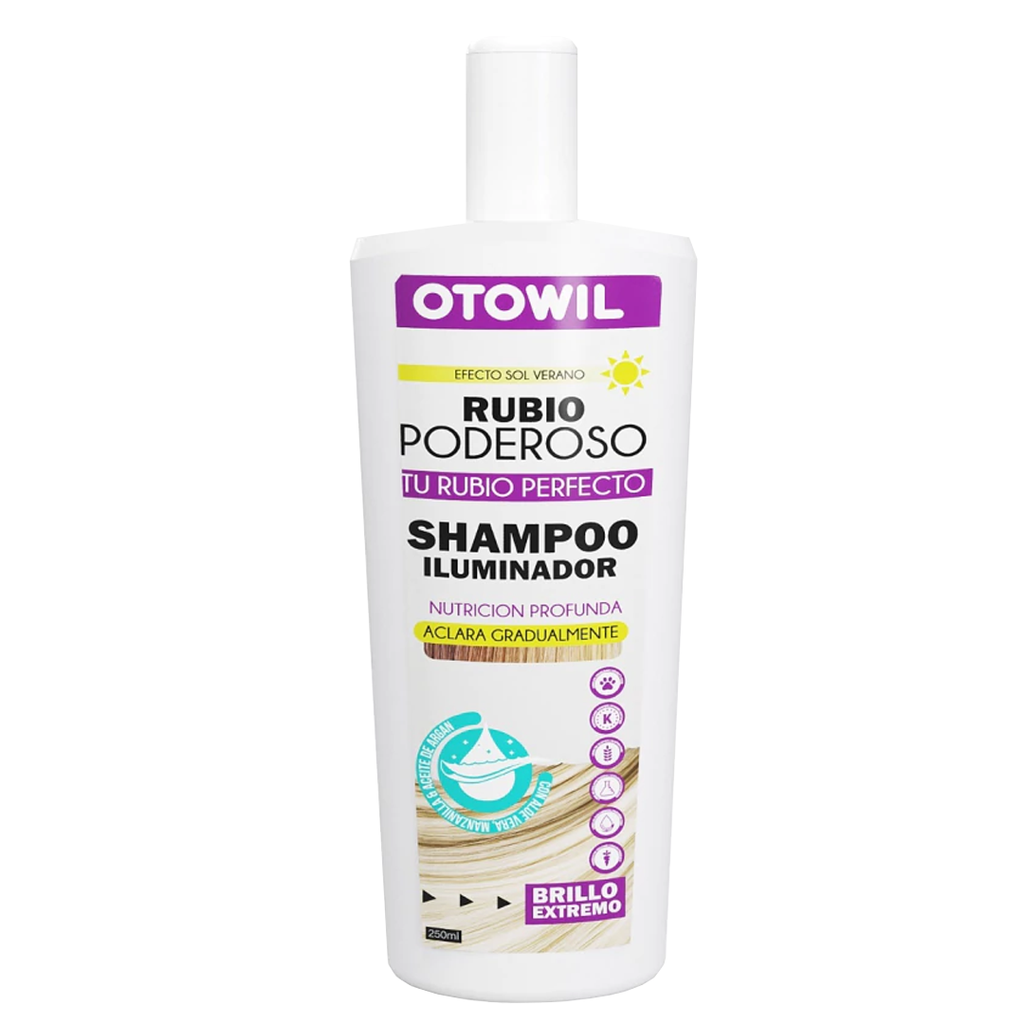 Rubio Poderoso - Shampoo Iluminador | Frasco x 250ml  OC204