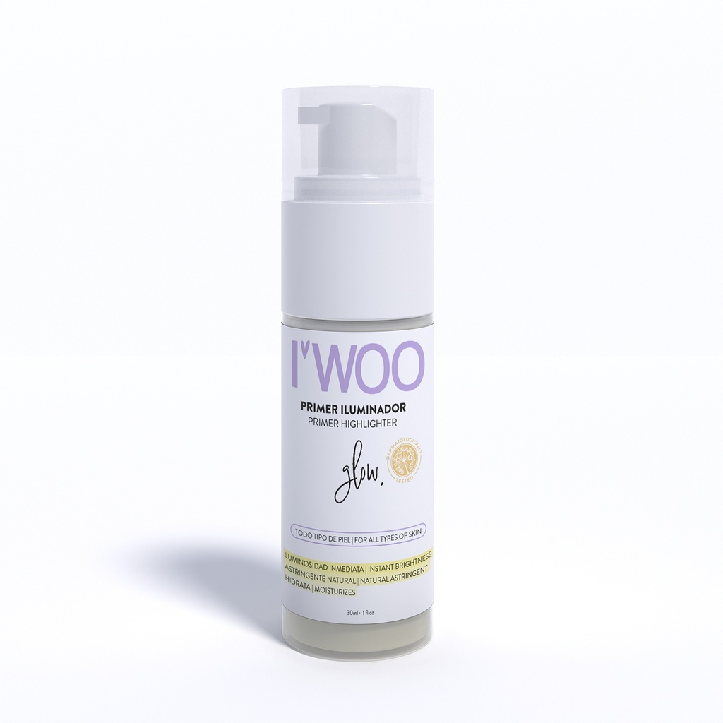 I´WOO glow Primer iluminador Mate Aplicador facial - 30 ml OC221