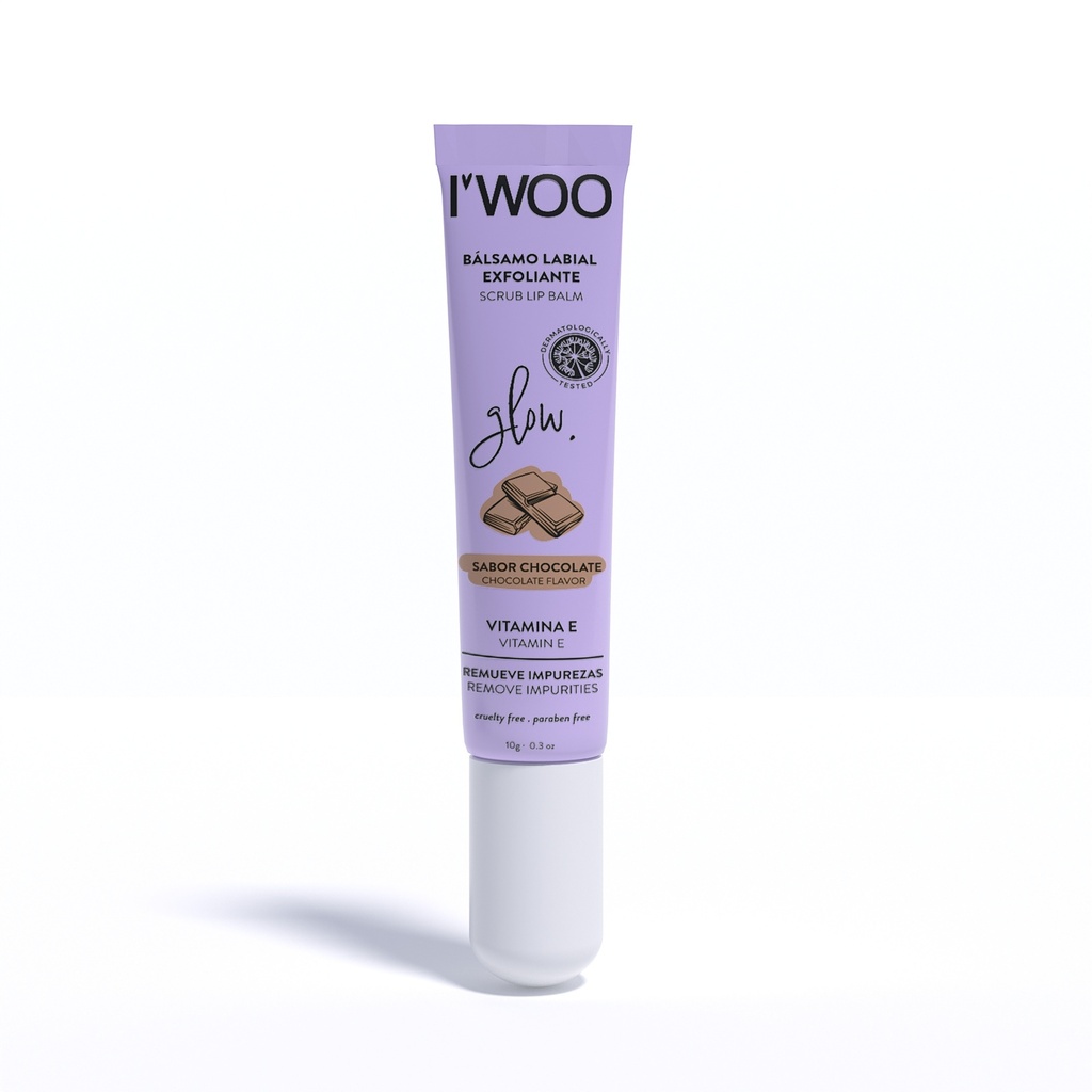 I´WOO glow Scrub de labios Chocolate- 10 grs. OC225