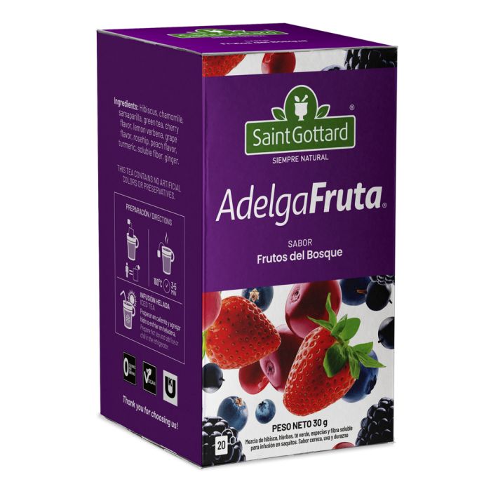  Adelgafruta Diet. Low Carb sabor frutos del bosque AA41 