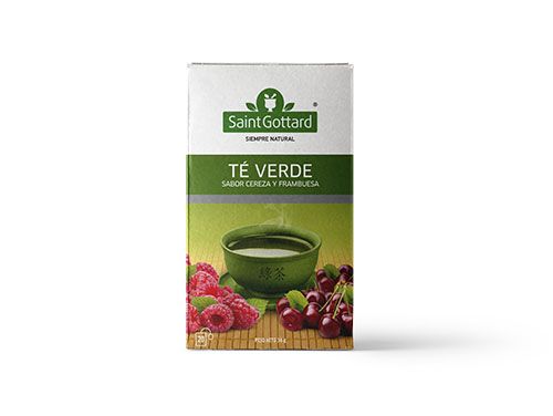  Té Verde Sabor Cereza y Frambuesa AA48 