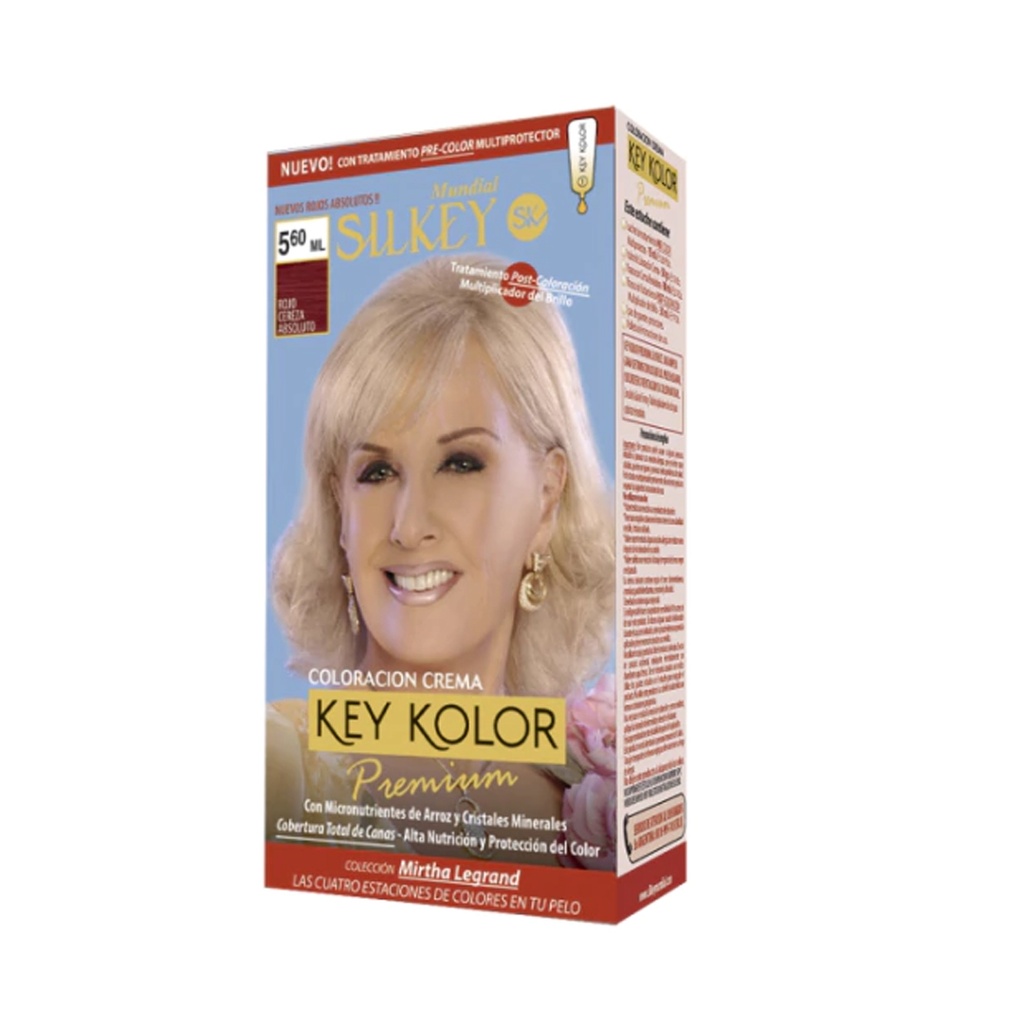 ROJO CEREZA ABSOLUTO COLECCIÓN MIRTHA LEGRAND KIT SK701.5.60