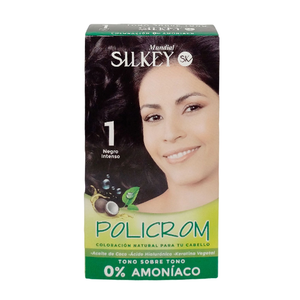 NEGRO INTENSO POLICROM SIN AMONIACO KIT SK41.1