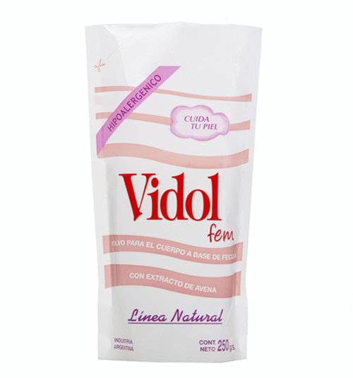 Polvo de Fécula Vidol Fem x 250 grs. (Bolsa) VID583