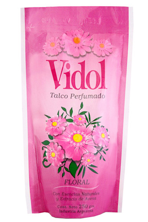 Talco Perfumado Vidol c/Avena x 250 grs. (Bolsa) VID594