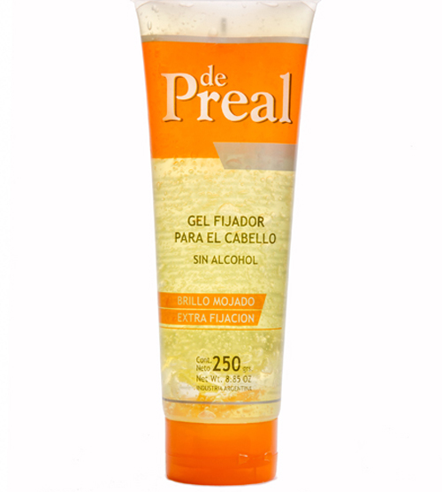 Gel Fijador de Preal Brillo Mojado Pomo x 250 grs. VID534