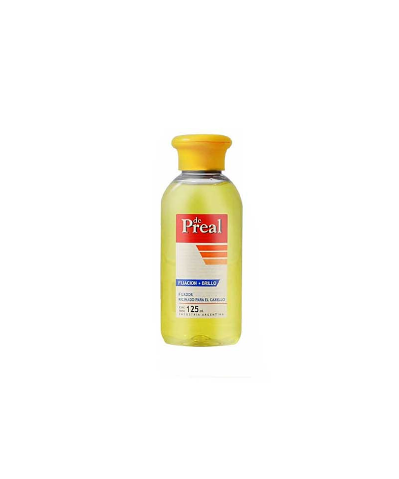 Fijador Líquido Ricinado de Preal x 125 ml. (Amarillo) VID530