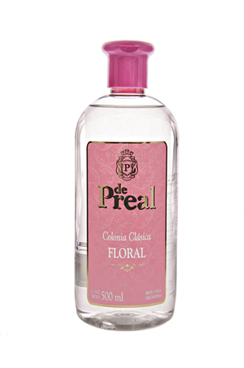 Colonia Clásica de Preal PET x 500 ml. (Floral) VID564