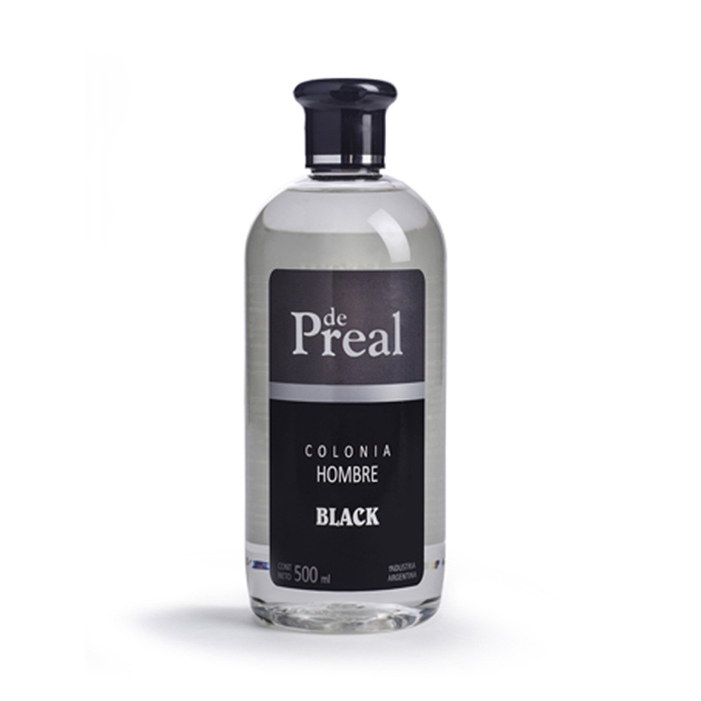 Colonia de Preal PET x 500 ml. Hombre (Black) VID566