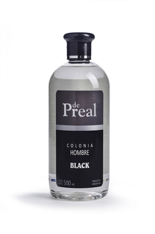 Colonia de Preal PET x 500 ml. Hombre (Black) (Vaporizador) VID4566