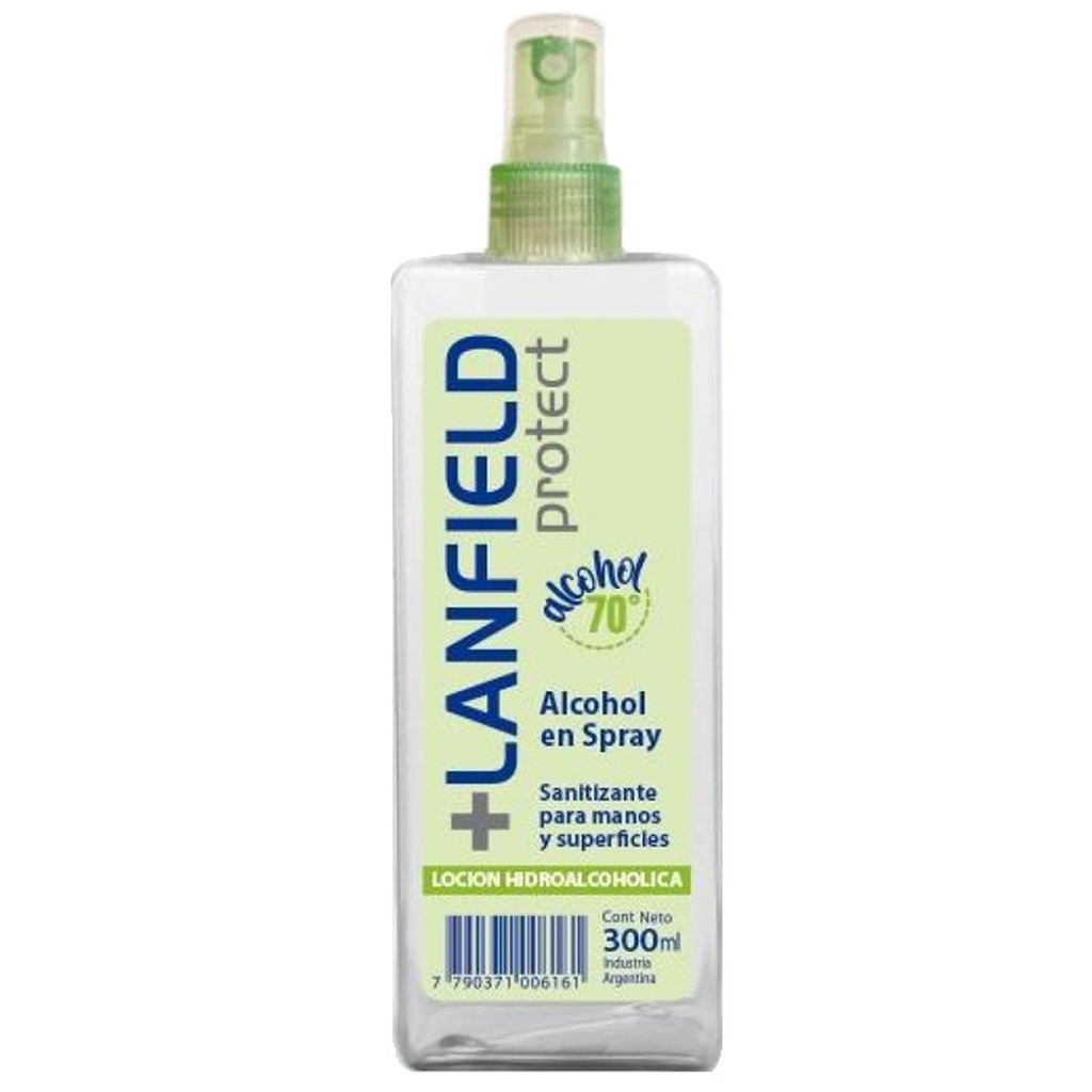 Alcohol Liquido en Spray Lanfield x 300 ml. VID705