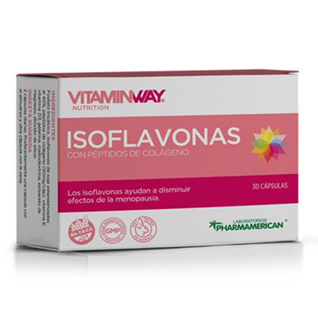 ISOFLAVONAS VITAMIN WAY - Estuche x 30 cápsulas AQ95