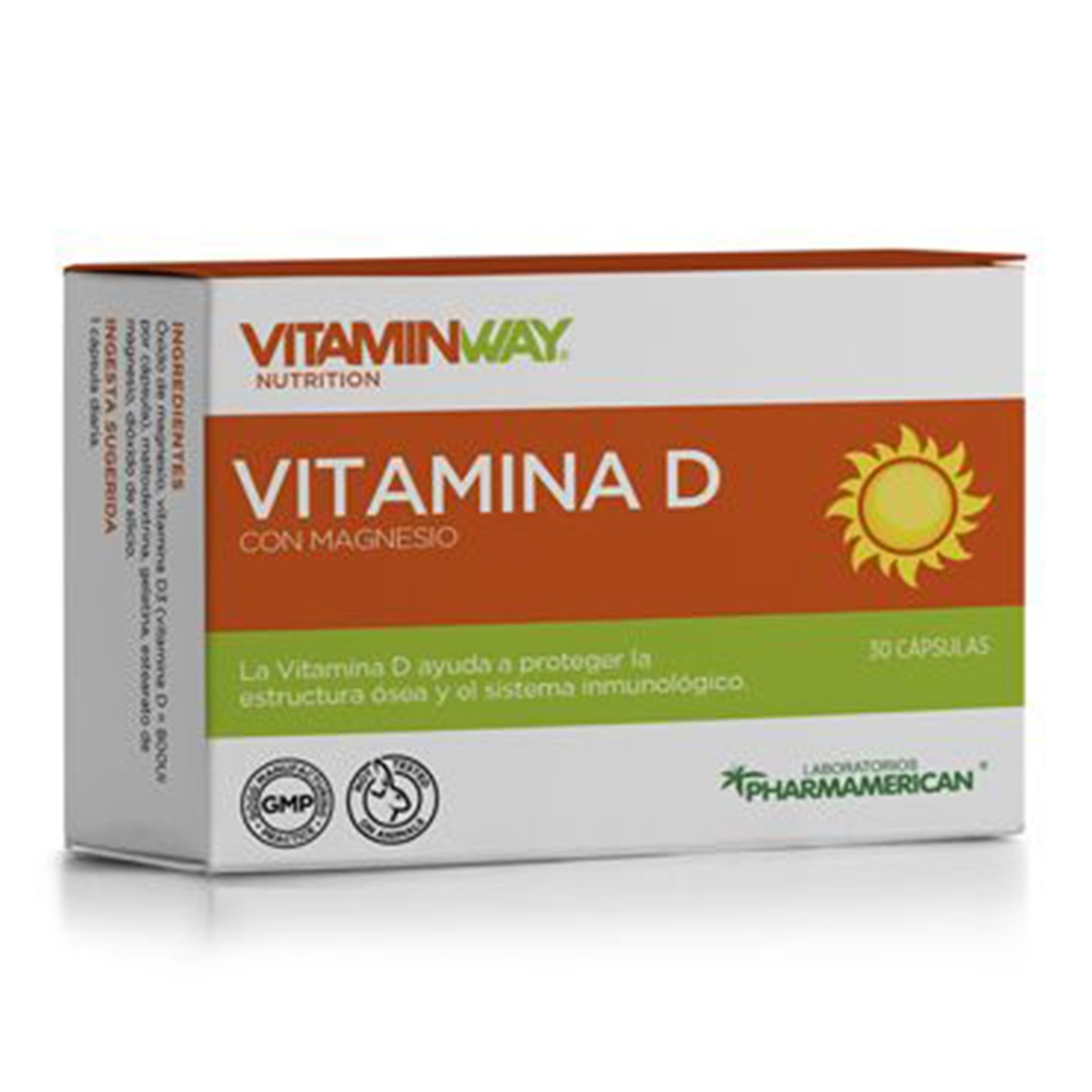 VITAMINA D- Estuche x 30 cápsulas aq141