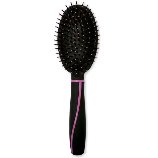 [A7501] Cepillo neumático para cabello ovalado recub. goma A7501