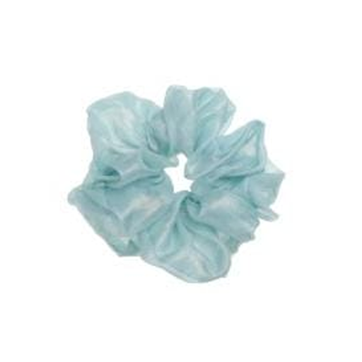 [BA3910] *NUEVO* Scrunchy de lujo - Celeste BA3910