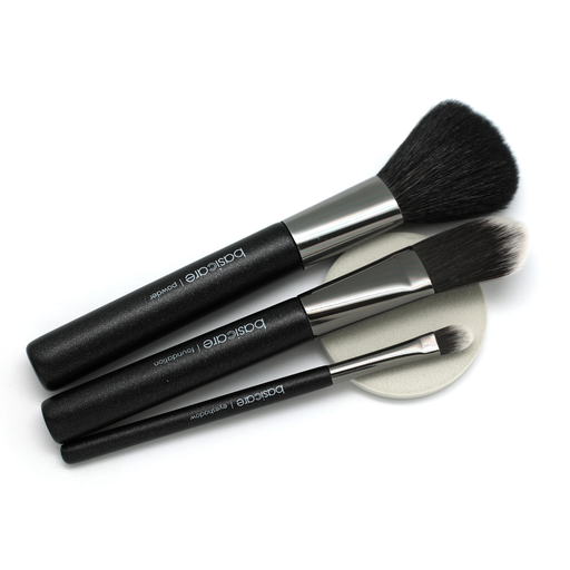 [BA1660] Kit de brochas de maquillaje (3) con esponja BA1660