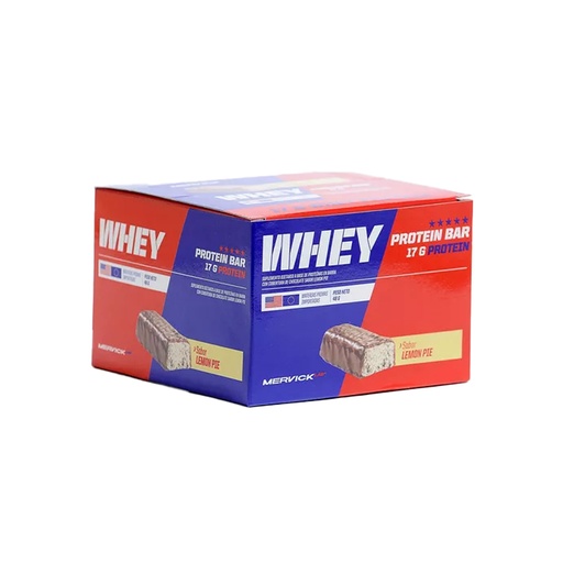 [MER143] WHEY PROTEIN BAR SABOR LEMON PIE  46 GRS 35% PROTEIN MER143