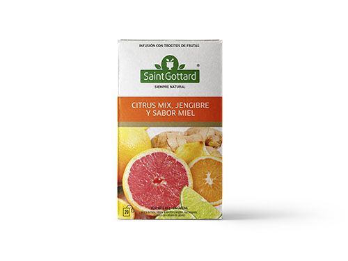 [AA24]  Inf. De Frutas Citrus Mix, Jengibre y sabor Miel AA24 