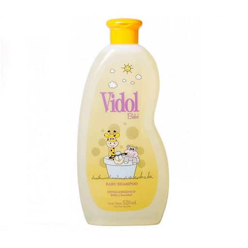 [VID604] Shampoo Vidol Bebé x 500 ml. VID604