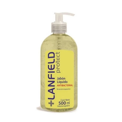 [VID711] Jabon Antibacterial Lanfield x 500 ml.  (Bomba Dosificadora) VID711