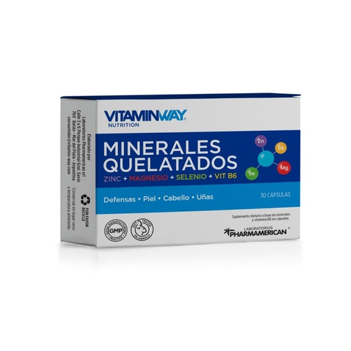 [AQ194] MINERALES QUELATADOS VW EST. X 30 cápsulas