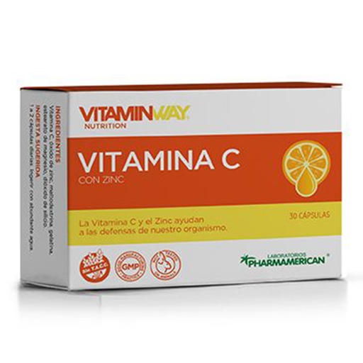 [AQ138] VITAMINA C VITAMIN WAY - Estuche x 30 cápsulas AQ138